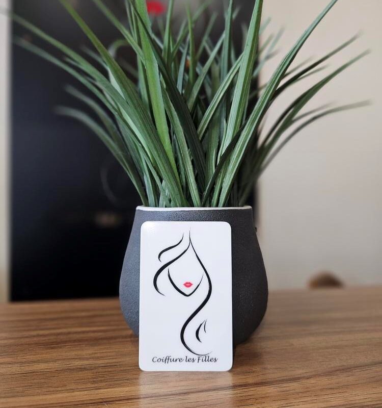 Carte cadeau pour salon de coiffure